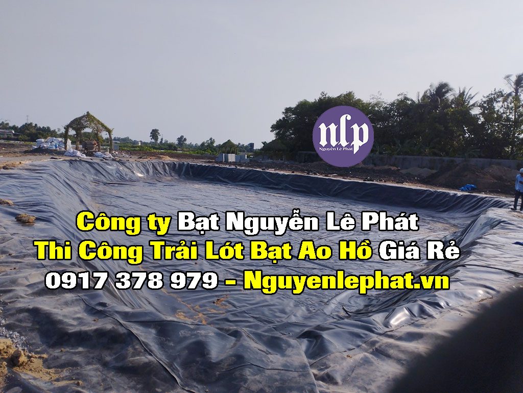 Bạt Lót Ao Hồ Chứa Nước Nuôi Tôm Cá Tại Trà Vinh