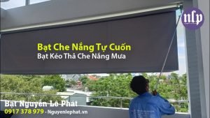 Mái Bạt Kéo Thả Tự Cuốn Che Nắng Ngoài Trời Tại Tân Uyên