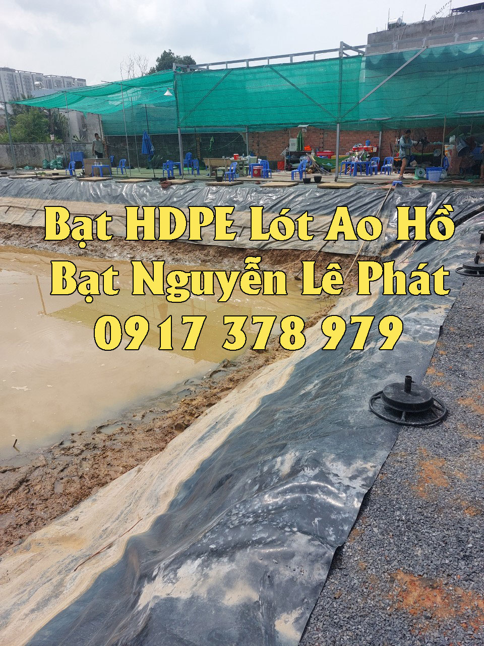 Địa chỉ bán Bạt Lót Ao Hồ Chứa Nước Giá Rẻ tại Lâm Đồng
