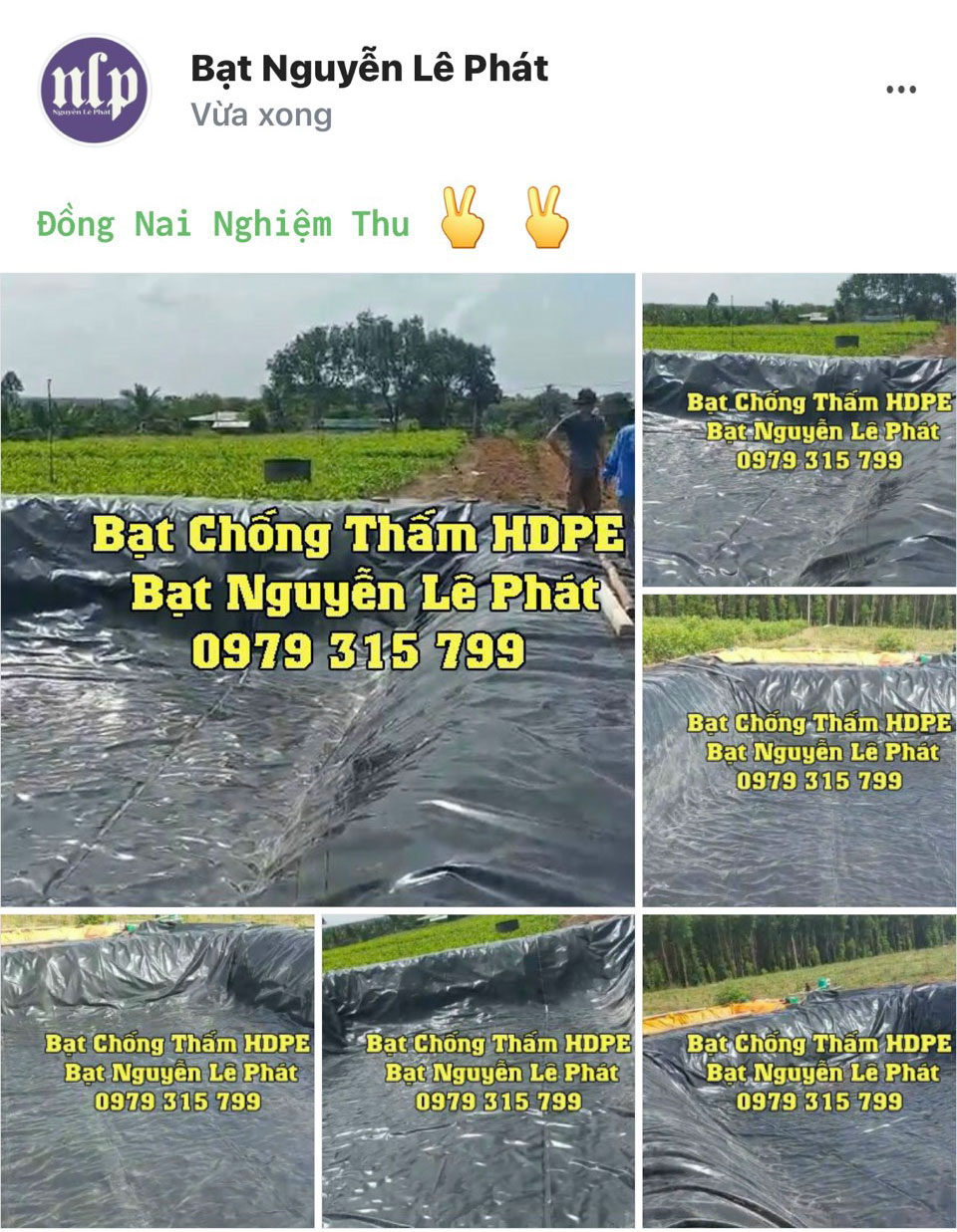 bat chong tham nuoc HDPE