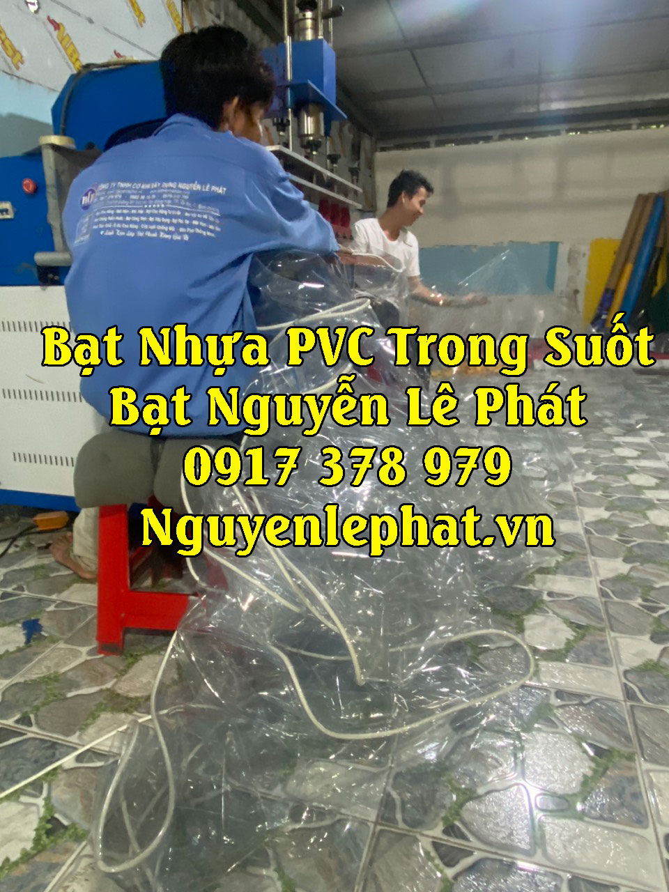 Bạt nhựa PVC Trong Suốt