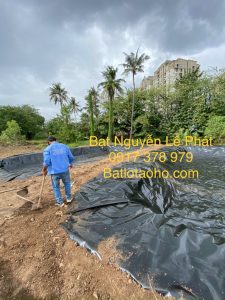 Bạt Nhựa HDPE chống thấm hồ chứa nước Vũng Tàu