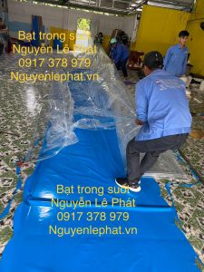 Bạt trong suốt - Bạt che nắng mưa
