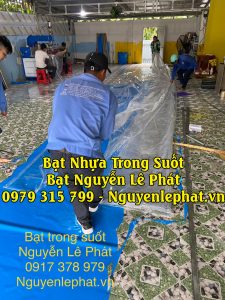 Bạt Che Nắng Mưa Trong Suốt, Báo Giá Bạt PVC Trong Suốt Tự Cuốn