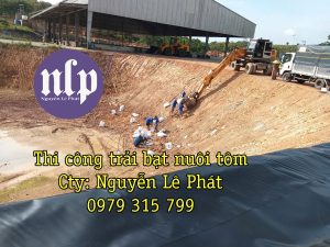 Bạt lót ao hồ HDPE