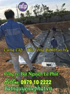 Bạt Lót Ao Hồ Chứa Nước Chống Thấm