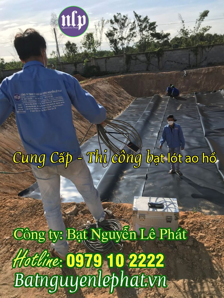 Bạt Lót Ao Hồ Chứa Nước Chống Thấm