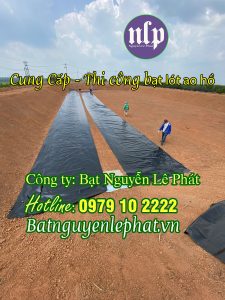 Bạt Trải Ao Hồ Chứa Trữ Nước Tưới Cây, Nuôi Cá Tại Tỉnh Sơn La