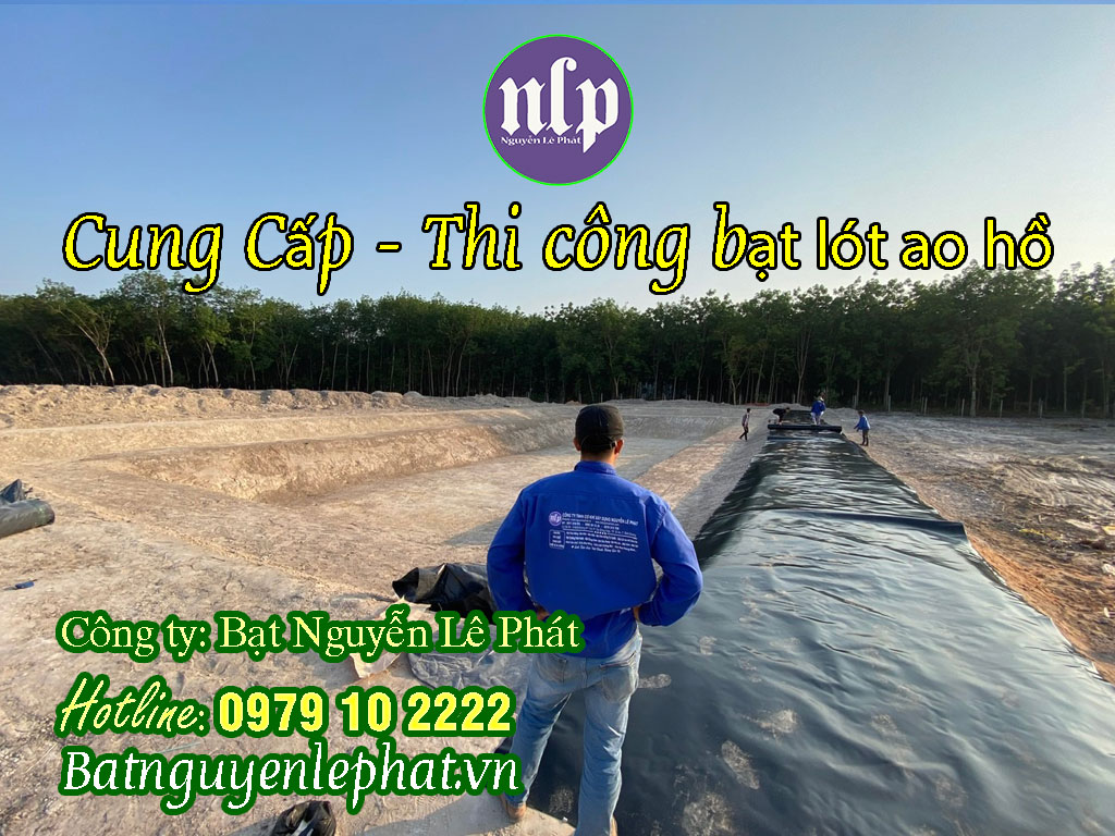 Bạt lót ao HDPE