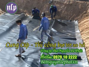 Bạt Nhựa HDPE Lót Ao Hồ Chứa Nước Nuôi Tôm Cá Tại Nhà Bè