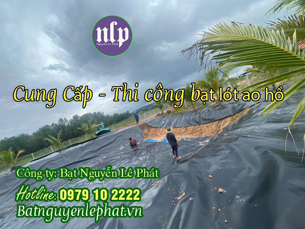 Bạt Lót Ao Hồ Chứa Nước Nuôi Tôm Cá Quy Nhơn Bình Định