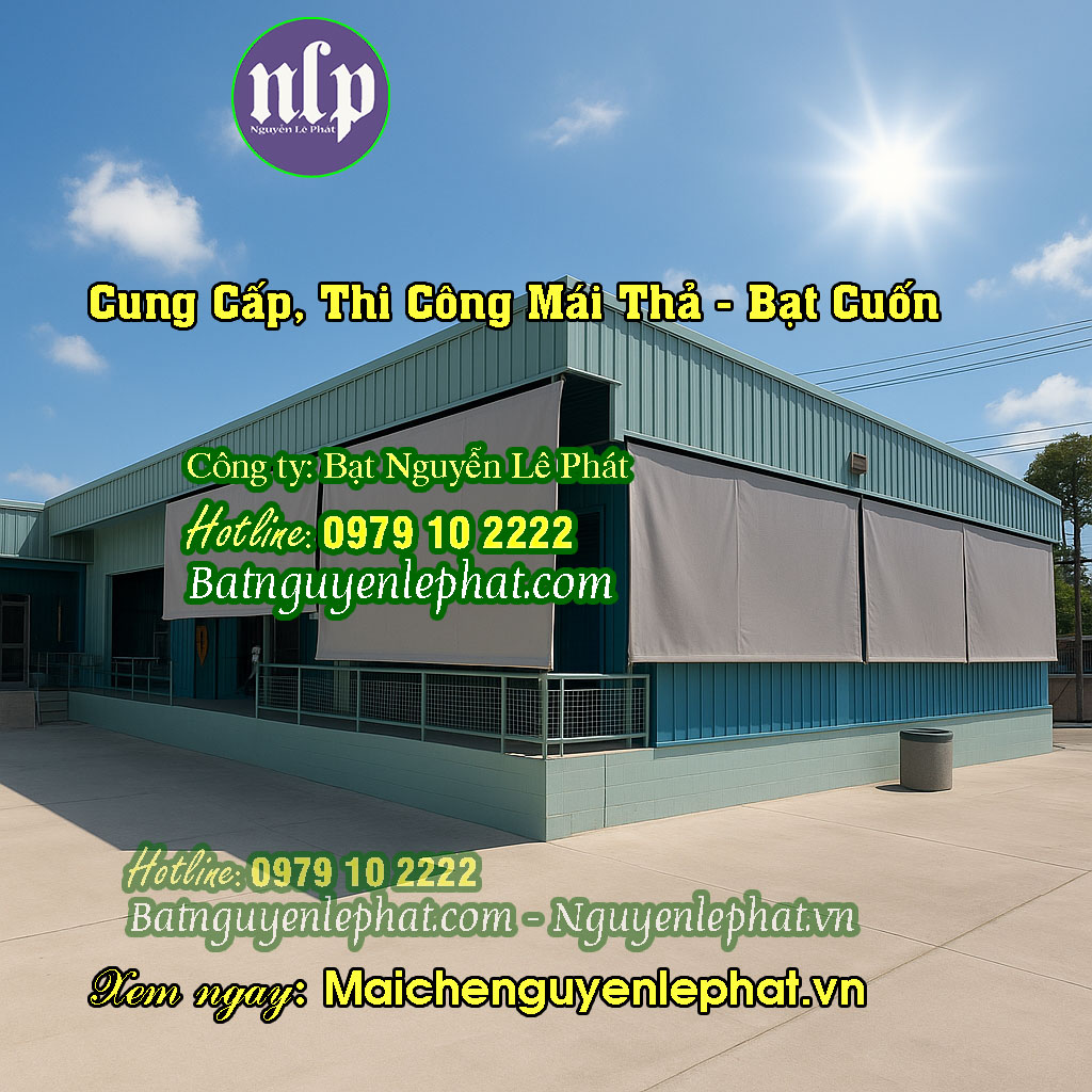 mẫu bạt mái thả che nắng mưa mẫu bạt mái thả che nắng mưa