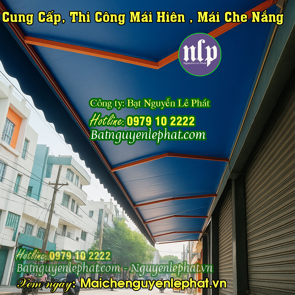 Mái hiên mái che quay tay Mái hiên mái che quay tay