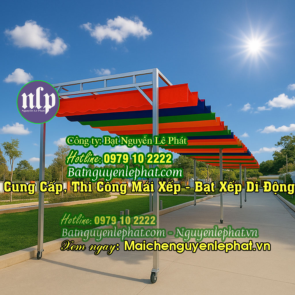 Mái Hiên – Mái Xếp Di Động tại Dầu Tiếng Mái Hiên – Mái Xếp Di Động tại Dầu Tiếng