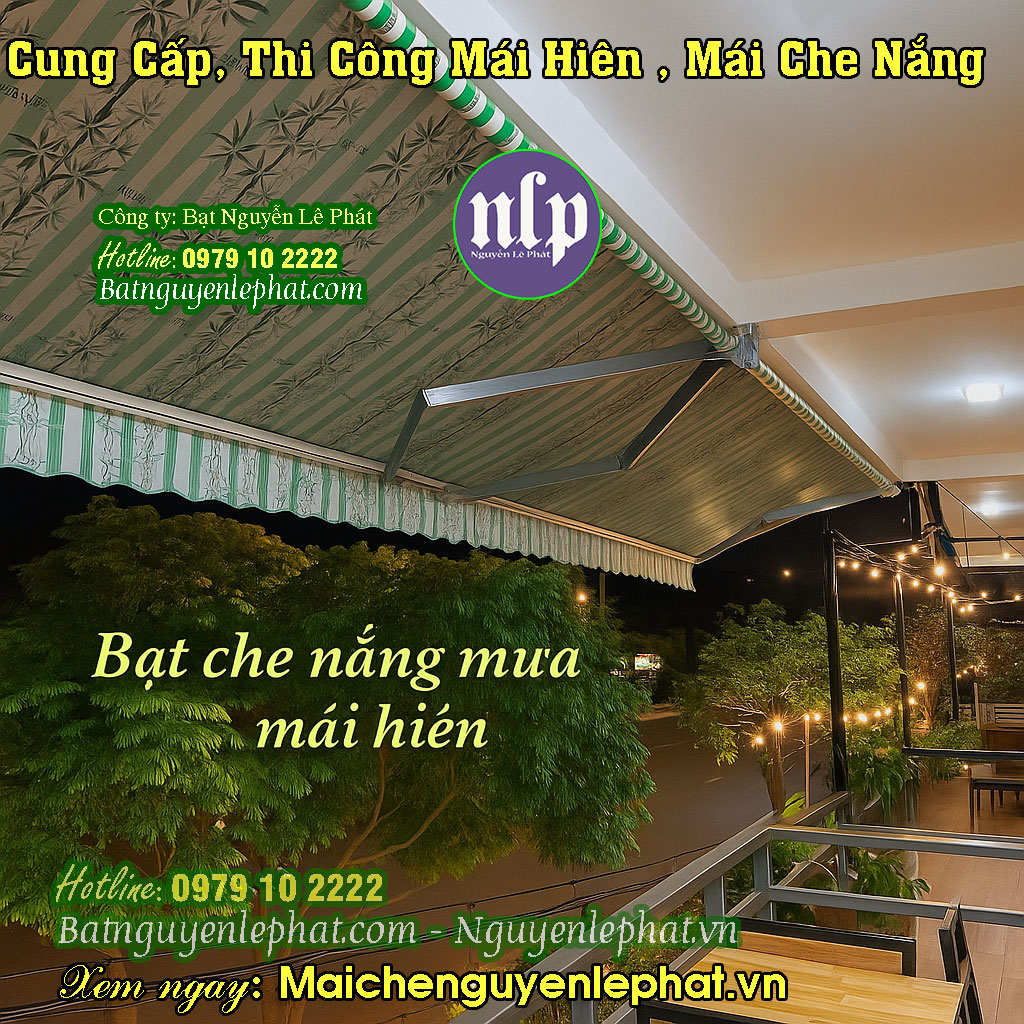 Mẫu Mái Che Tay Quay Mẫu Mái Che Tay Quay