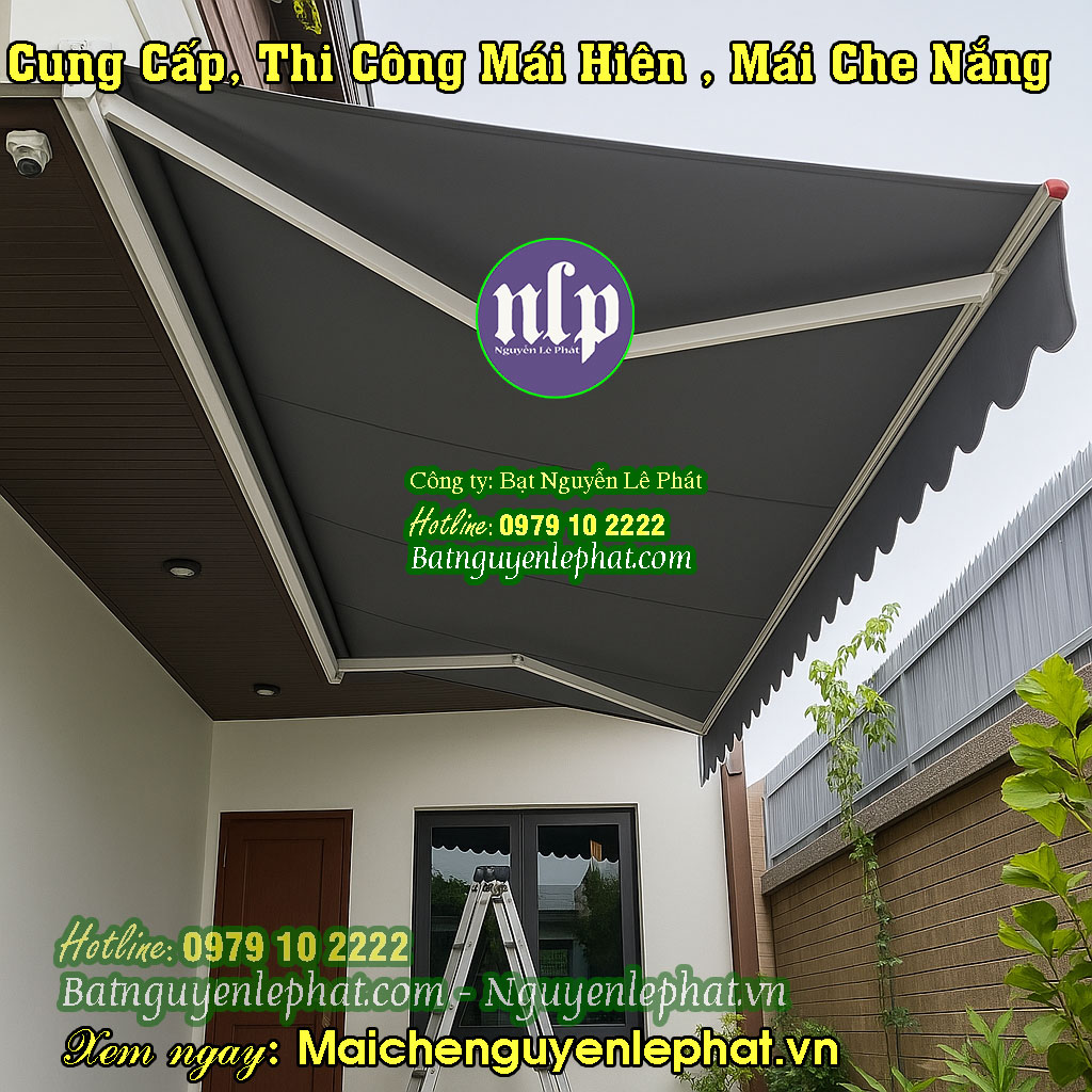 Lắp mái che tay quay nhà bè Lắp mái che tay quay nhà bè