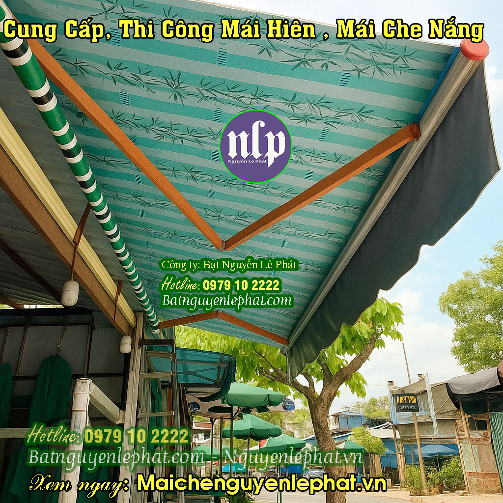 Lắp mái che tay quay Thuận An Lắp mái che tay quay Thuận An
