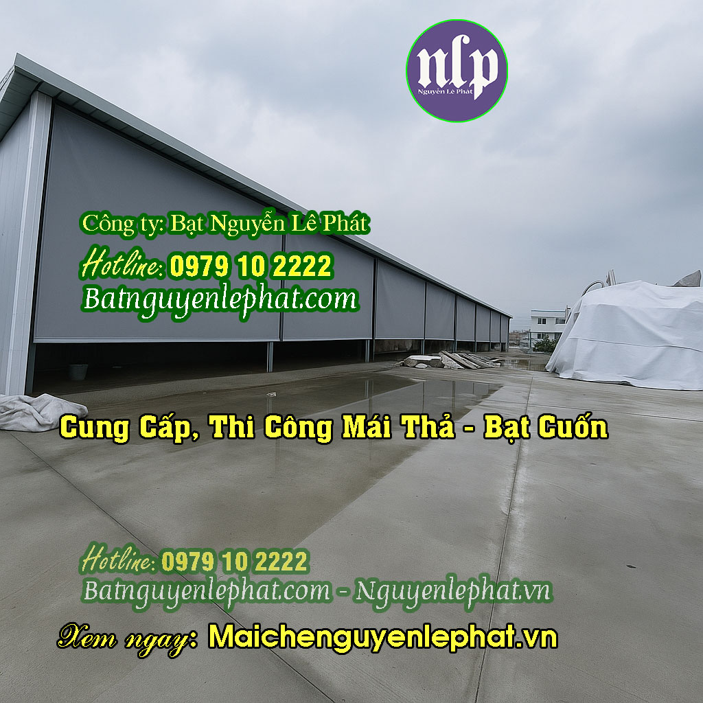 Bạt thả che nắng mưa trước nhà Bạt thả che nắng mưa trước nhà