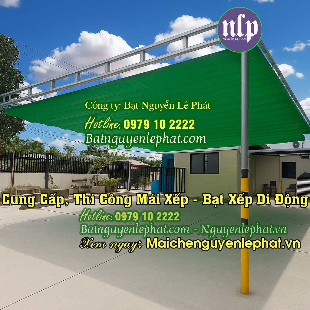 Mái bạt xếp nhà xưởng ở Tuy Hoà Phú Yên Mái bạt xếp nhà xưởng ở Tuy Hoà Phú Yên