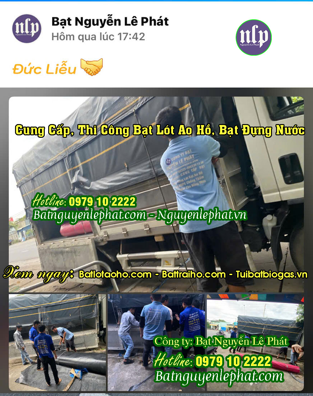 Bạt Lót Nuôi Tôm TPHCM Bạt Lót Nuôi Tôm TPHCM
