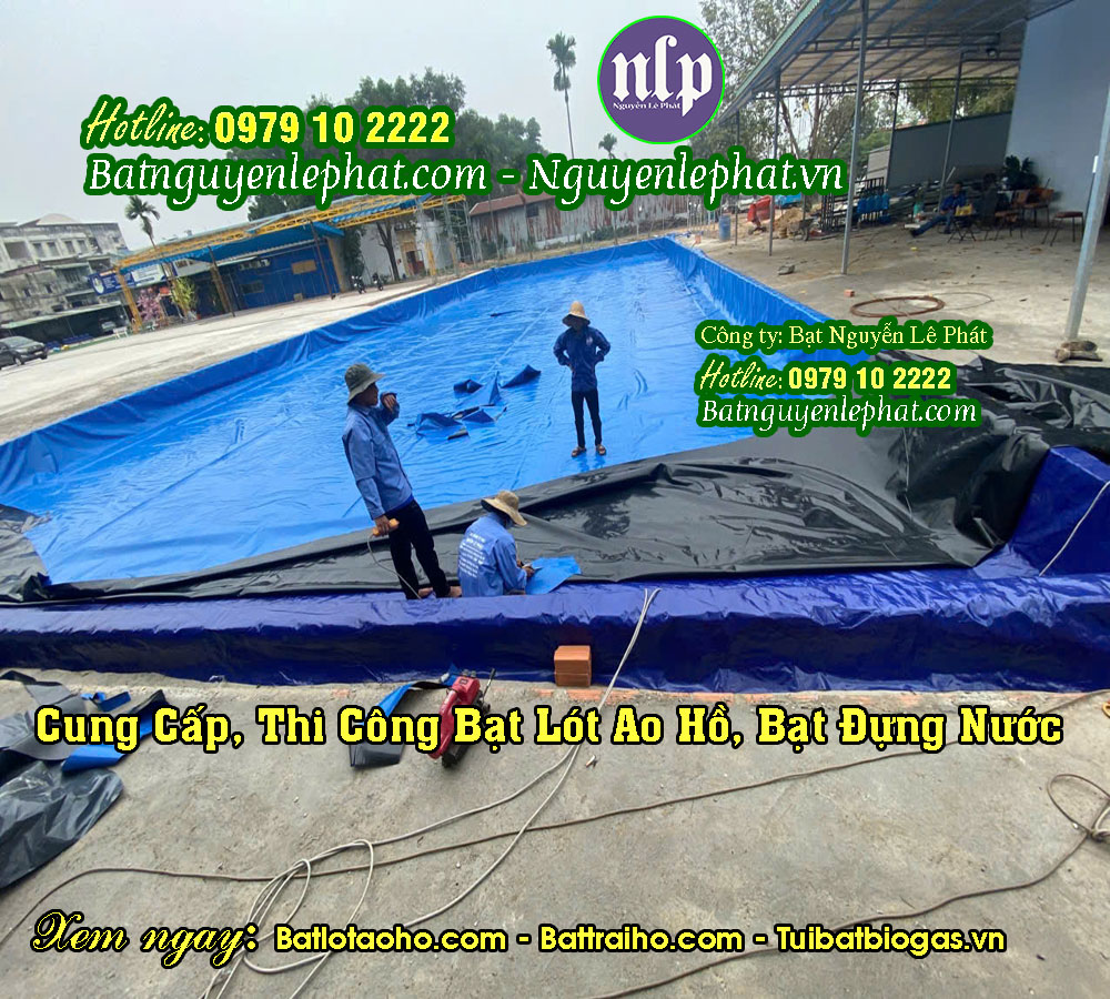 Thi Công Hồ Bơi Bằng Bạt Xanh Đen ở Tại Bình Dương Thi Công Hồ Bơi Bằng Bạt Xanh Đen ở Tại Bình Dương