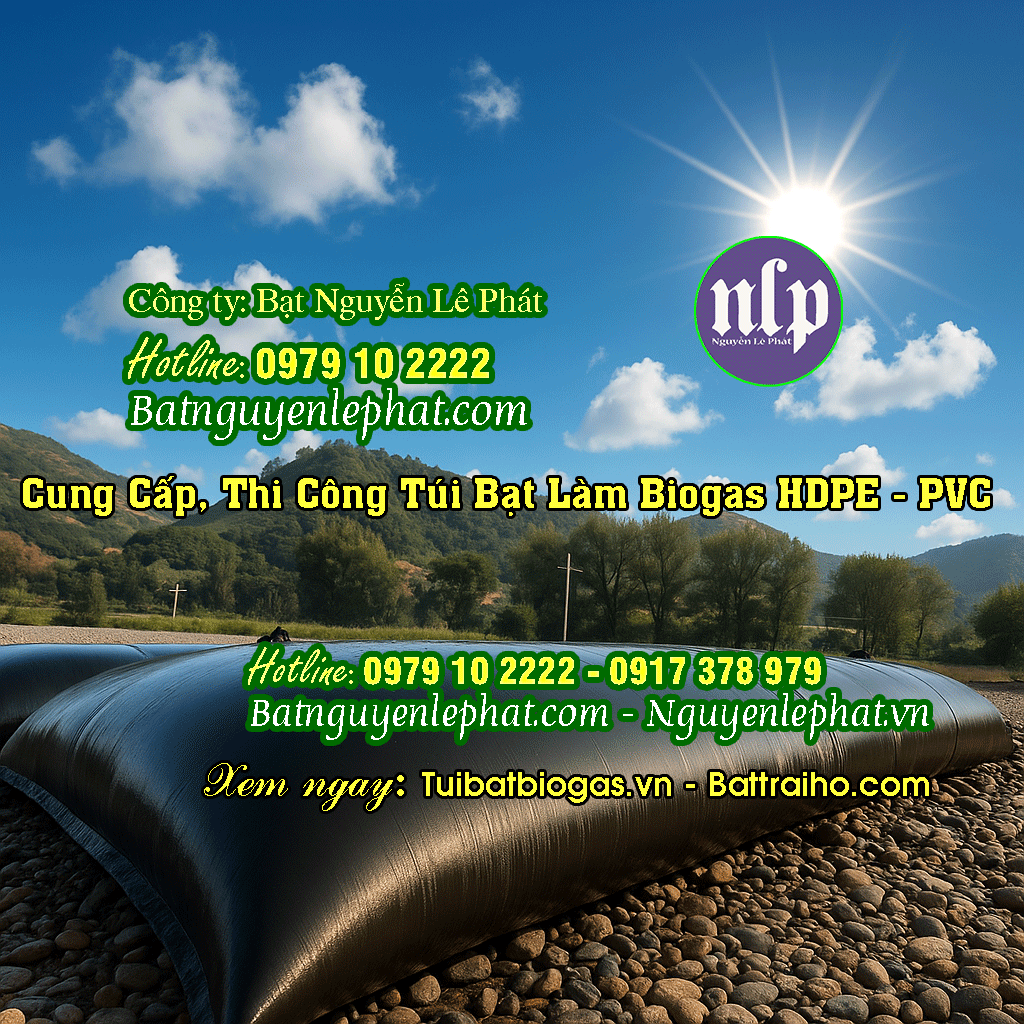 Túi Biogas Quãng Ngãi Túi Biogas Quãng Ngãi