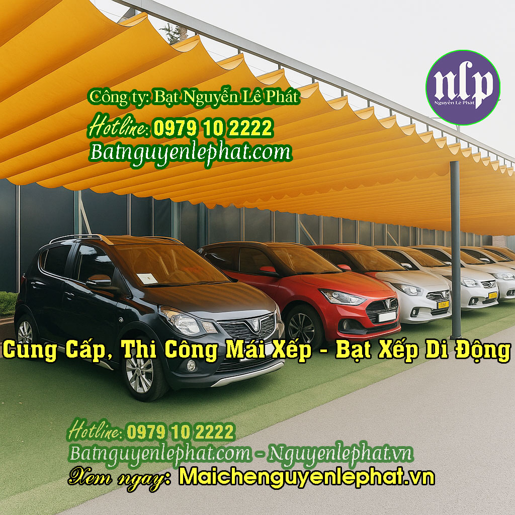 Mái hiên mái xếp bạt kéo Gò Dầu Tây Ninh Mái hiên mái xếp bạt kéo Gò Dầu Tây Ninh