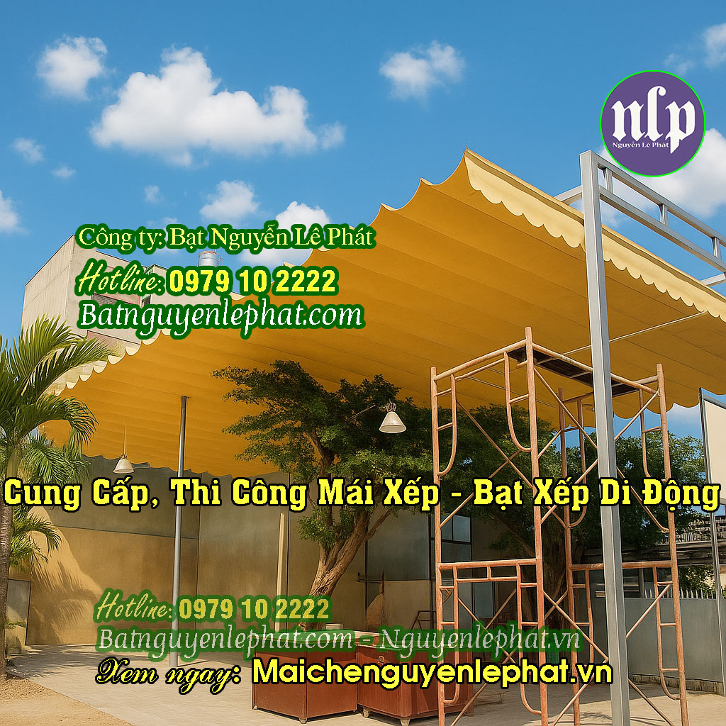Thi Công Lắp Bạt Mái Hiên Mái Xếp Gò Dầu Tây Ninh Thi Công Lắp Bạt Mái Hiên Mái Xếp Gò Dầu Tây Ninh