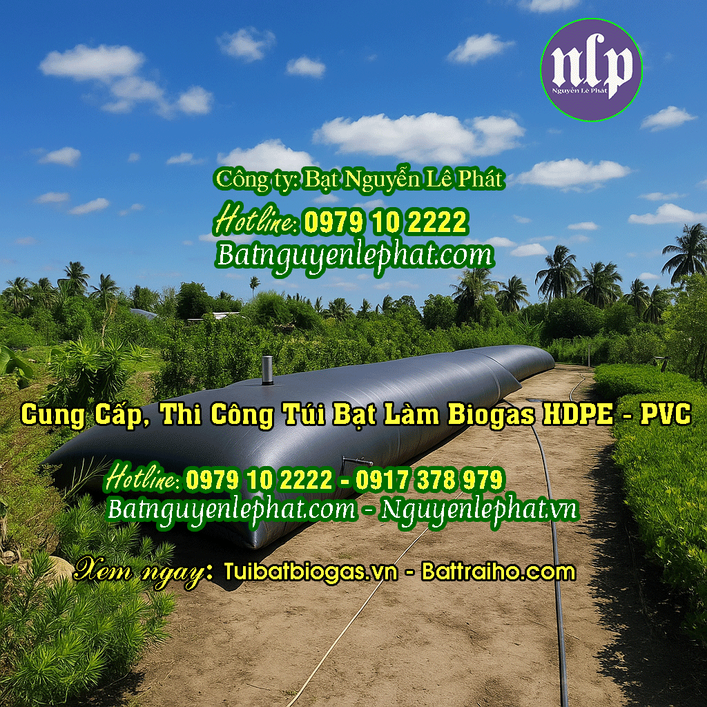 Túi Bạt Biogas Quãng Ngãi Túi Bạt Biogas Quãng Ngãi