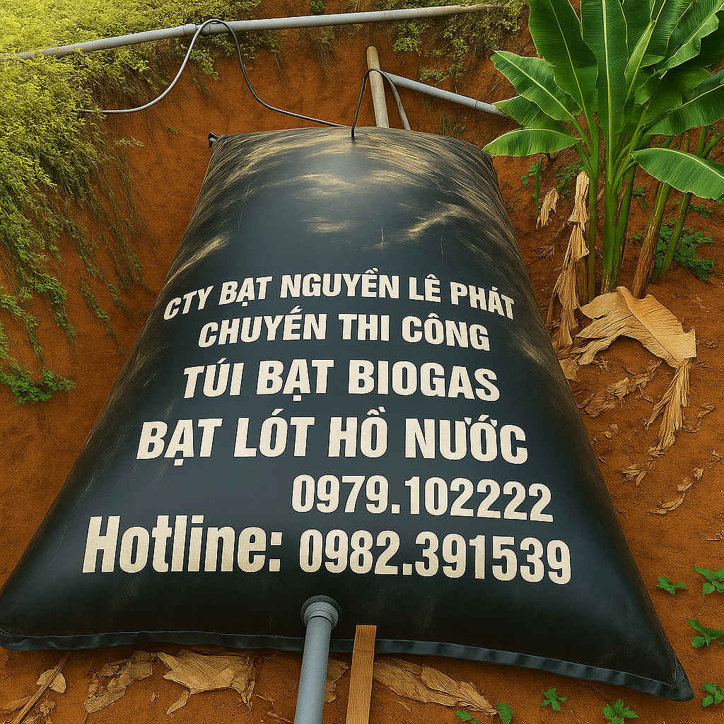 Túi Bạt Biogas Túi Bạt Biogas