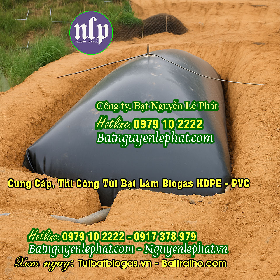 Túi biogas hdpe Túi biogas hdpe