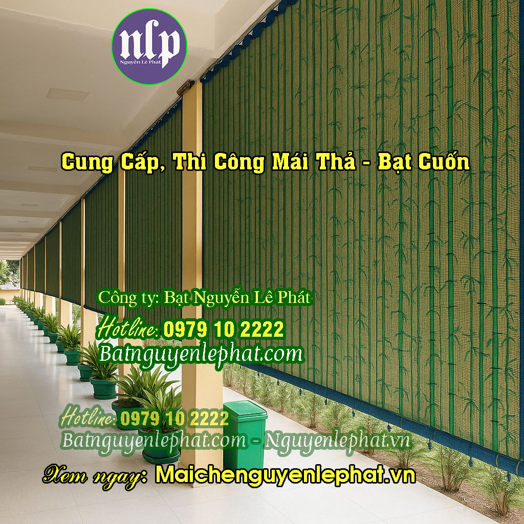 Bạt Che Nắng Mưa Ban Công Tự Cuốn Quận 8