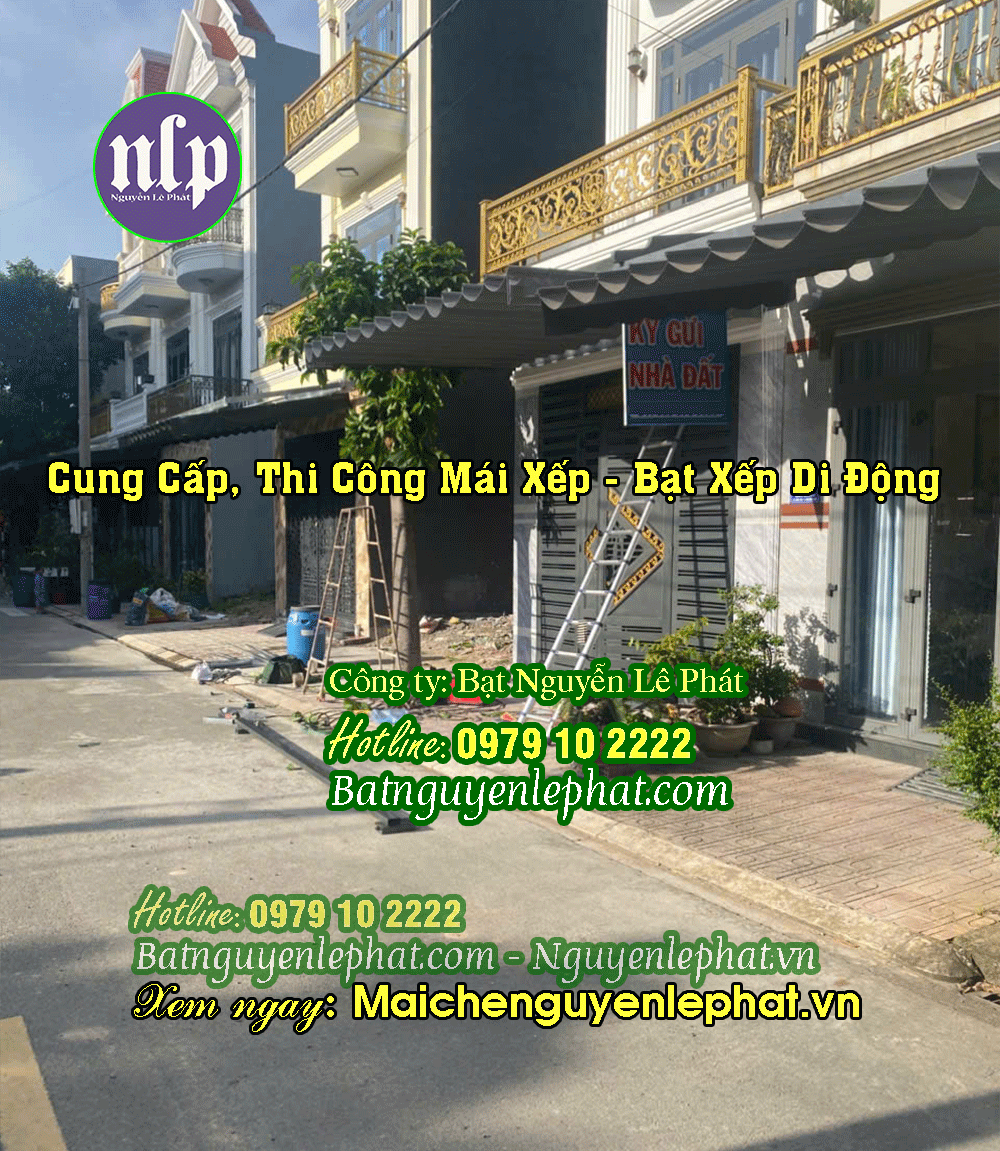 Thi Công Lắp Đặt Bạt Mái Che Nắng Kéo Tay tại Dĩ An