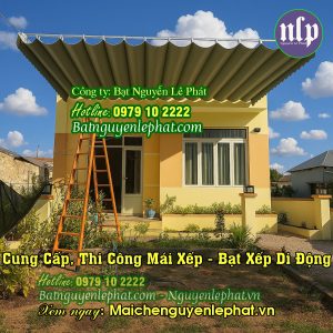 Mái hiên mái xếp, bạt kéo Phan Thiết, Bình Thuận uy tín