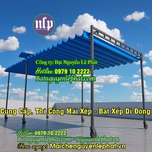 Mái Hiên Mái Bạt Che Nắng Mưa Thông Minh