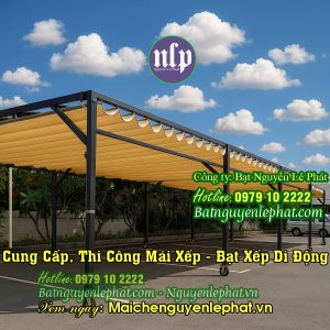 Thi Công Lắp Bạt Mái Che Di Động Nhà Xưởng Công Ty