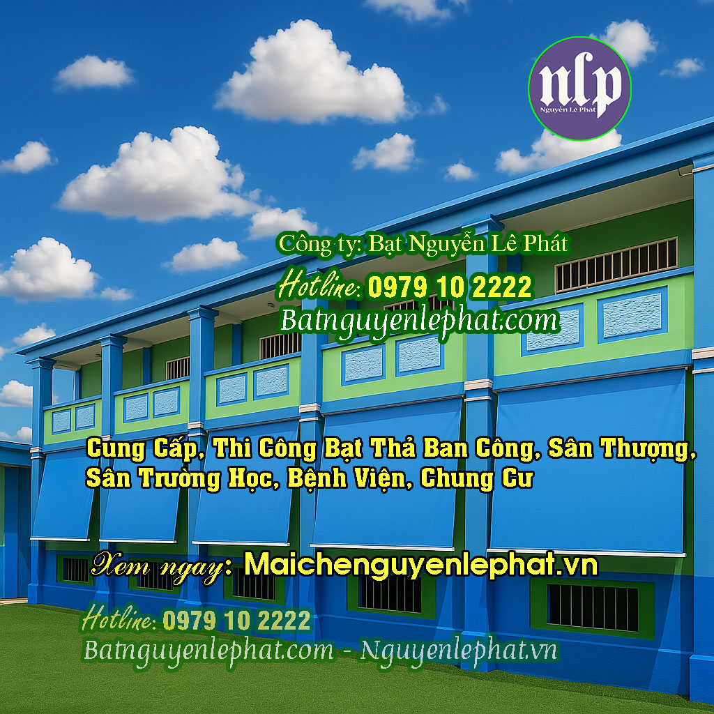 Bạt Cuốn Kéo Thả Che Nắng Mưa Thủ Dầu Một Bạt Cuốn Kéo Thả Che Nắng Mưa Thủ Dầu Một