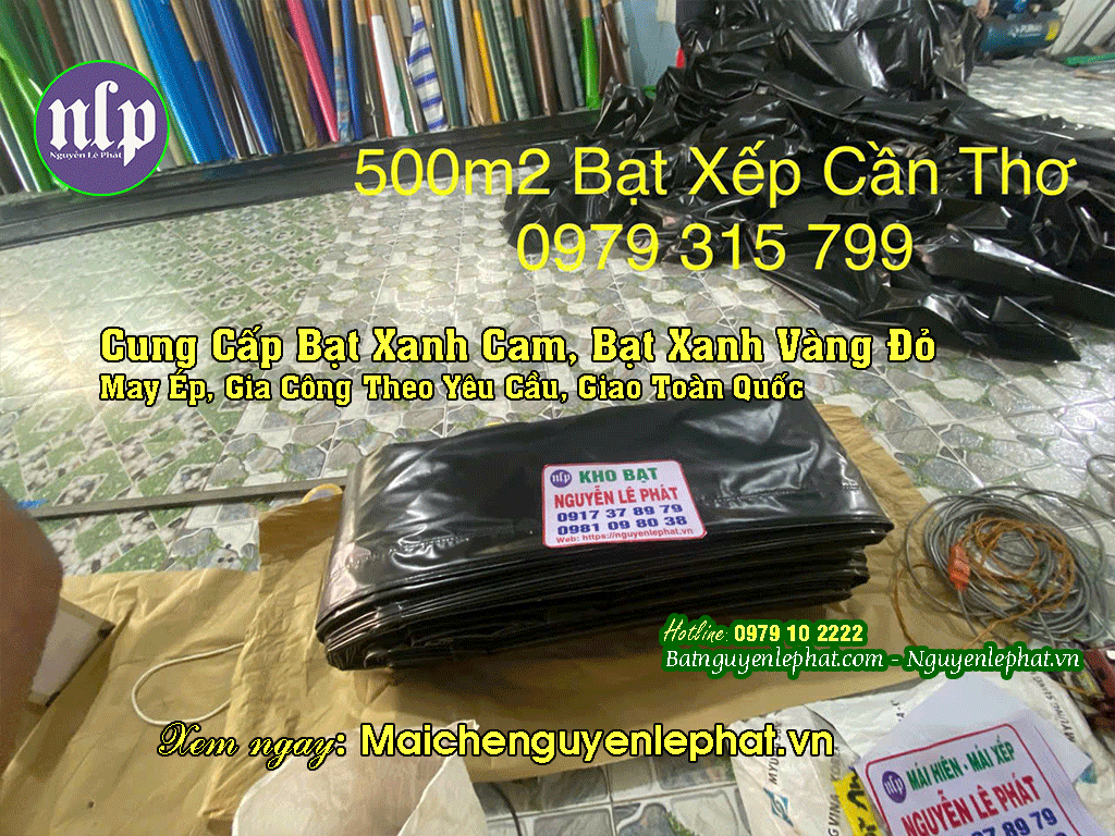 Lợi ích của loại bạt che nắng mưa hàng hóa ngoài trời Bình Định