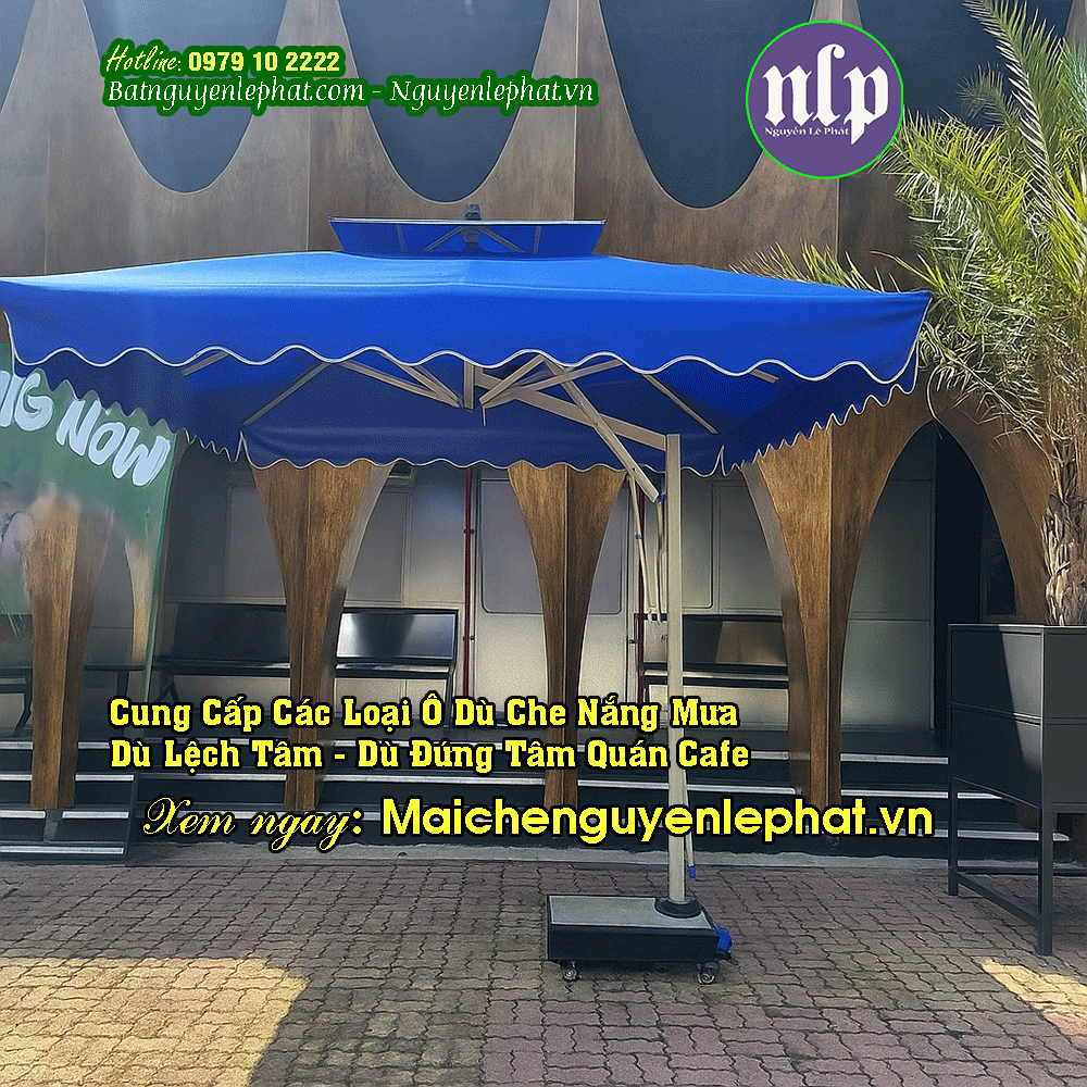 dù che nắng mưa ngoài trời giá rẻ