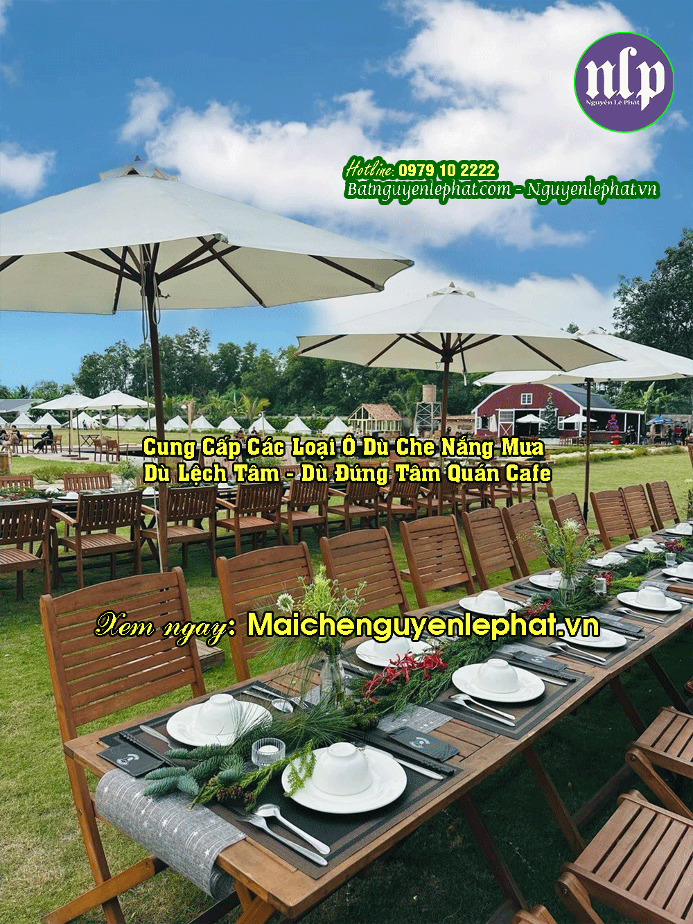 dù che ngoài trời cao cấp