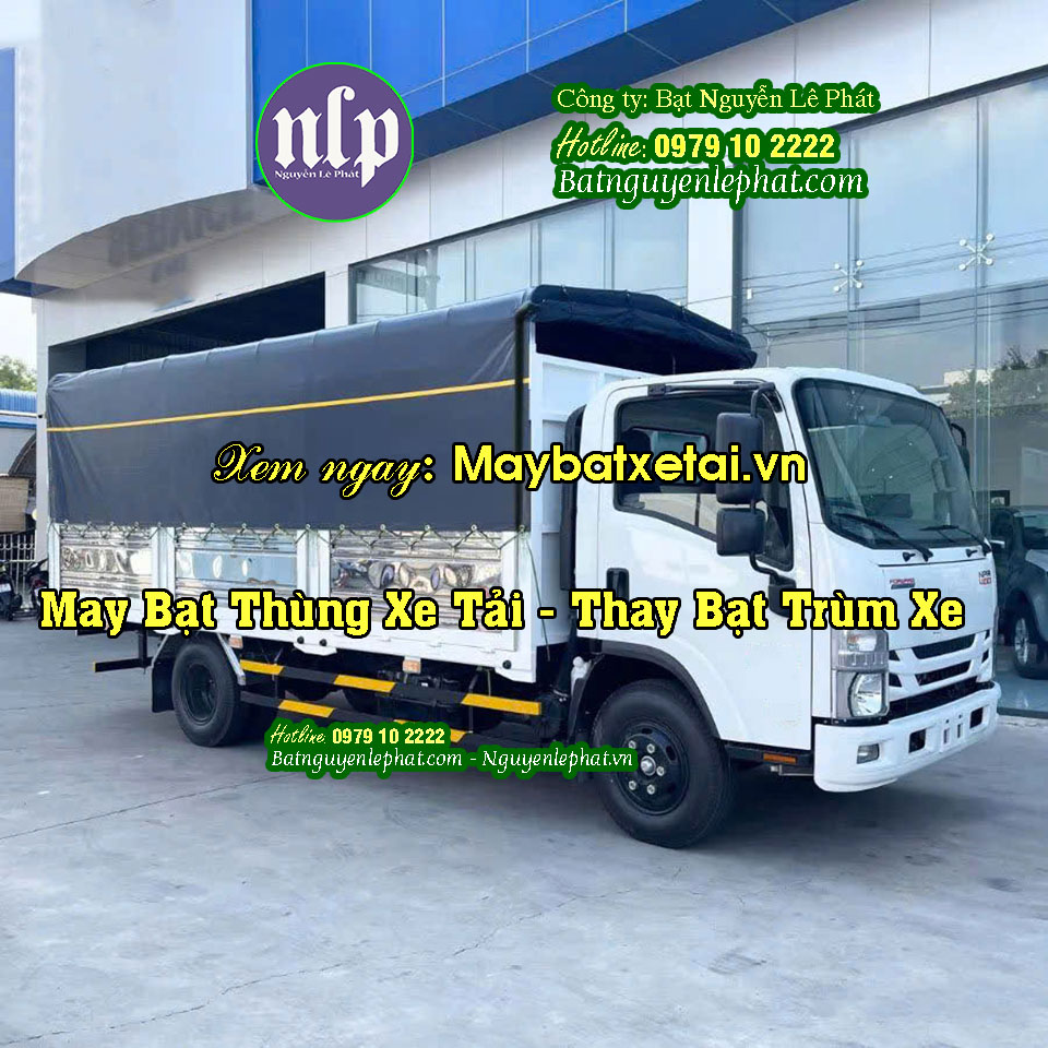 Xưởng may bạt xe tải uy tín  