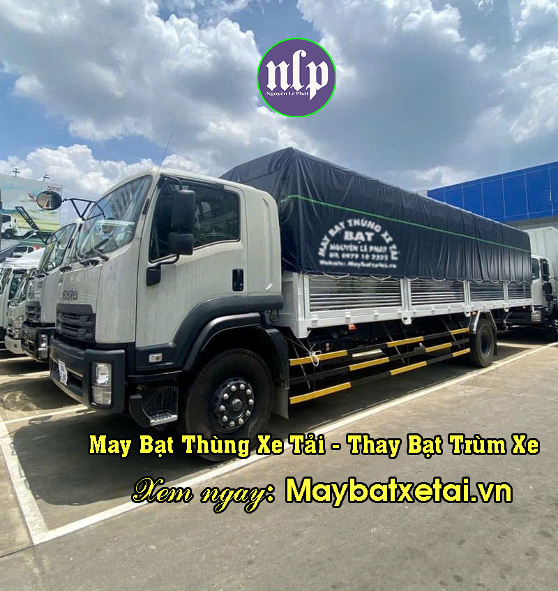 Thay mới bạt trùm thùng xe tải