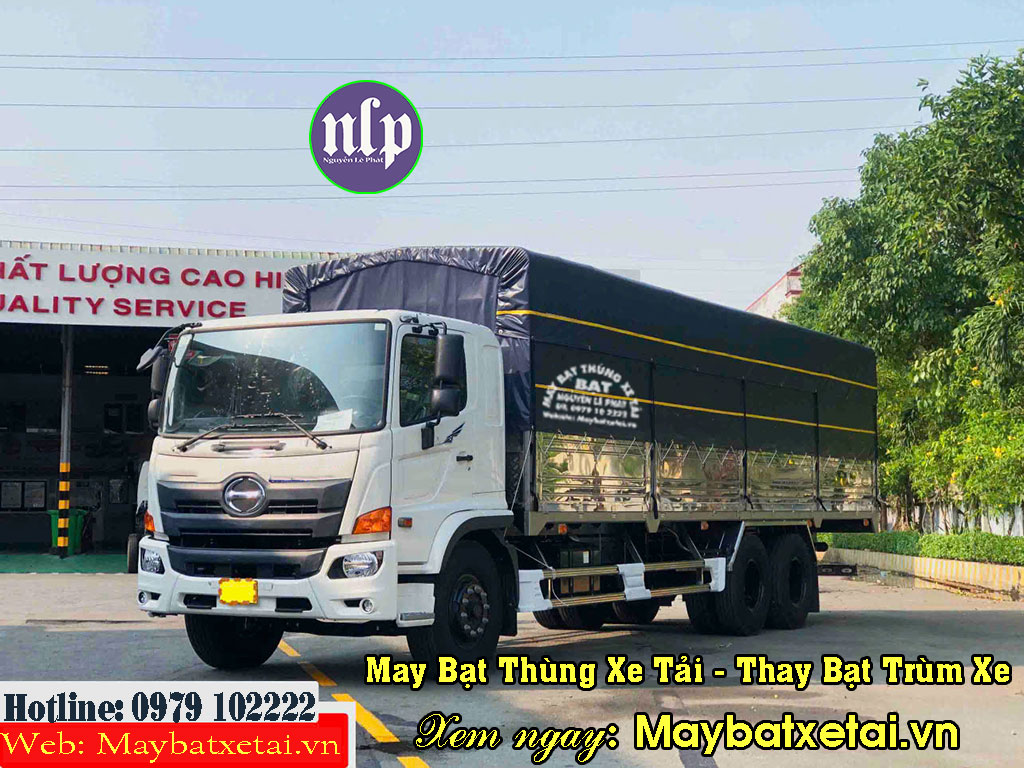 May bạt xe tải ở Vũng Tàu