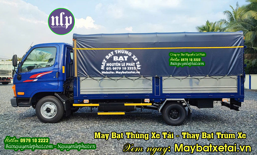 bạt thùng xe tải Hino, Isuzu, Hyundai