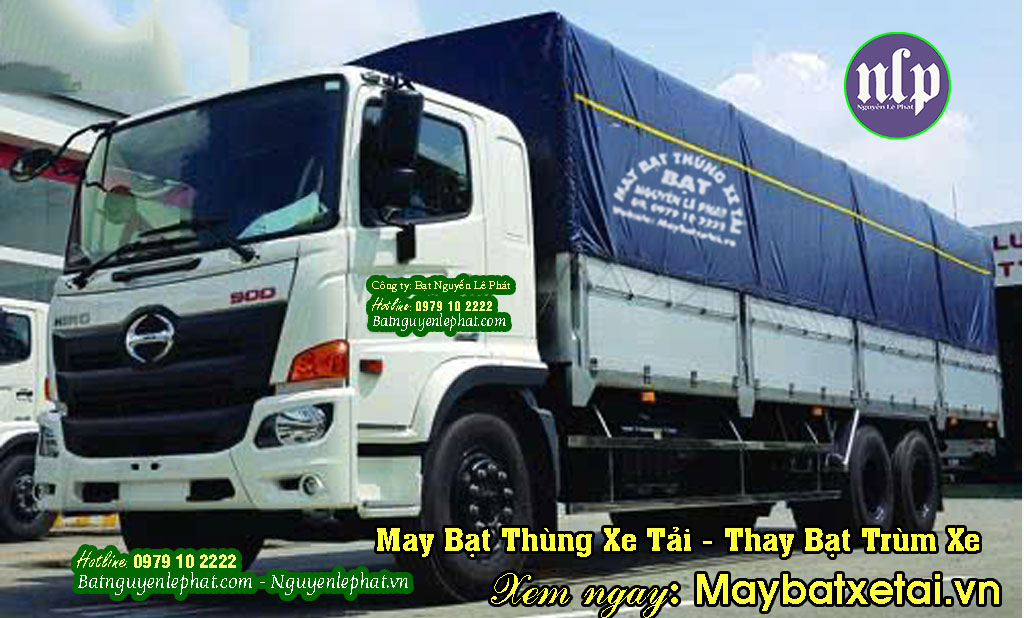 Sửa Chữa Thay Bạt, May Bạt Trùm Thùng Xe Tải tại Biên Hòa