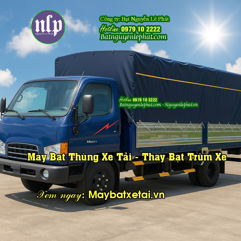 Dịch vụ thay bạt xe tải giá rẻ  