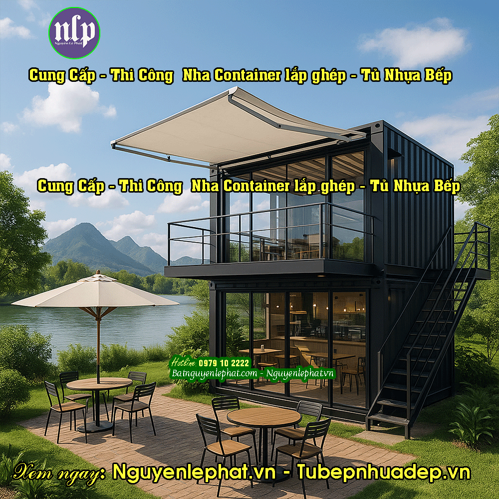 Thi Công Nhà Container Lắp Ghép Di Động Honestay Long Điền, Long Thành Bà Rịa