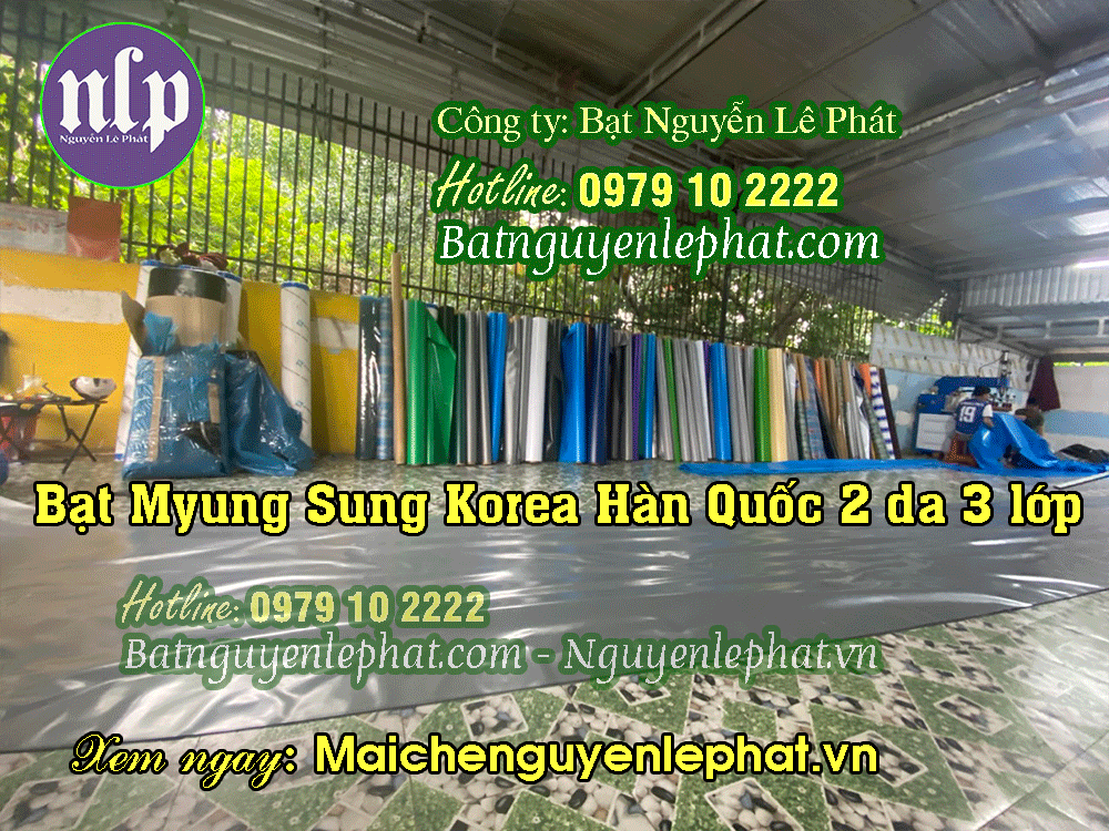 Bạt che công trình