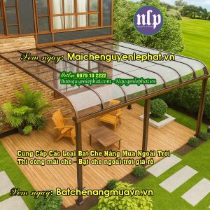 10 Lợi Ích Mái Che Thông Minh 2026: Chống Nắng Mưa, Giảm Nhiệt, Tăng Thẩm Mỹ