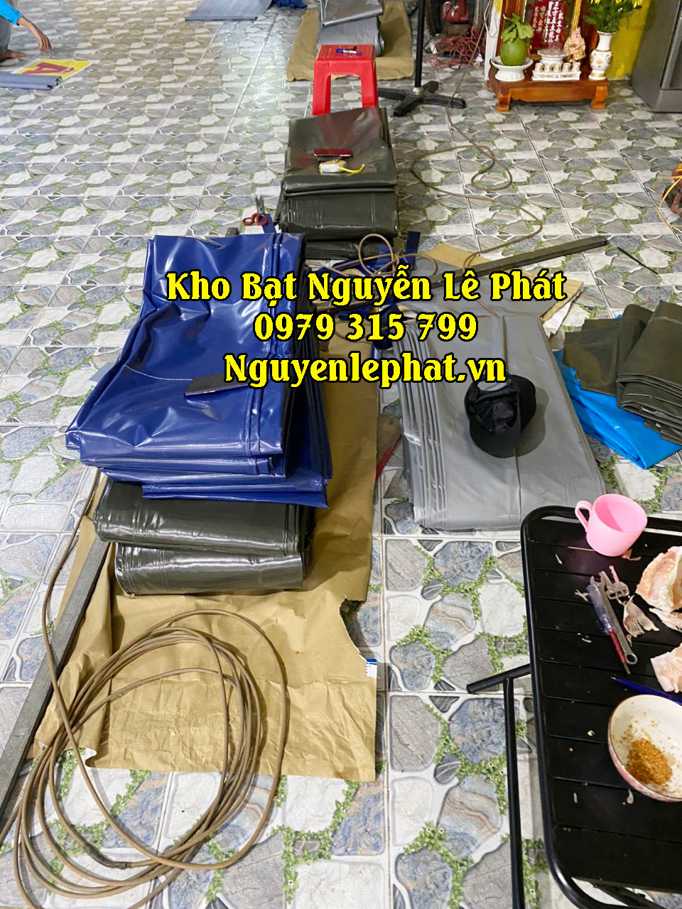 May Ép Bạt Mái Hiên , Bạt Kéo Di Động Tại Phú Quốc